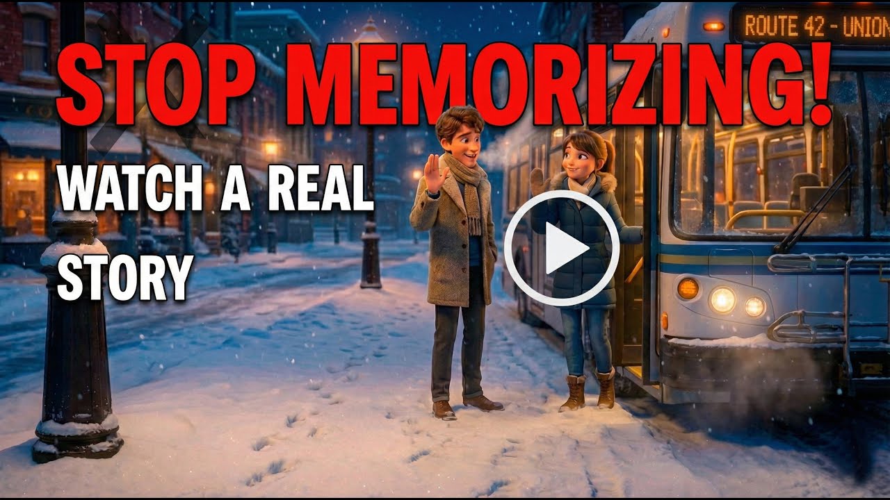 Stop Memorizing Words! Watch a Real Story for Beginners