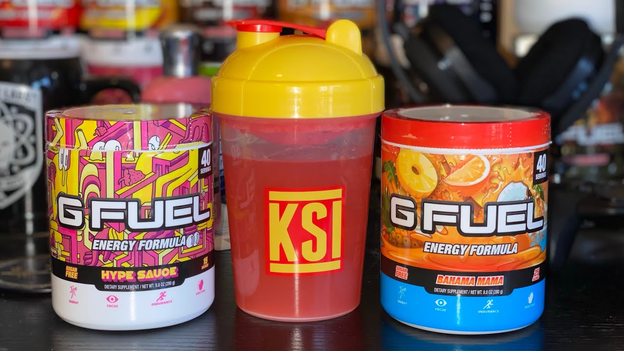 GFUEL MIX REVIEW (HYPE SAUCE + BAHAMA MAMA)
