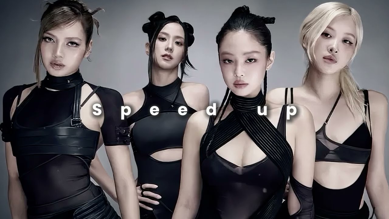 Go - Blackpink (speed up + reverb)