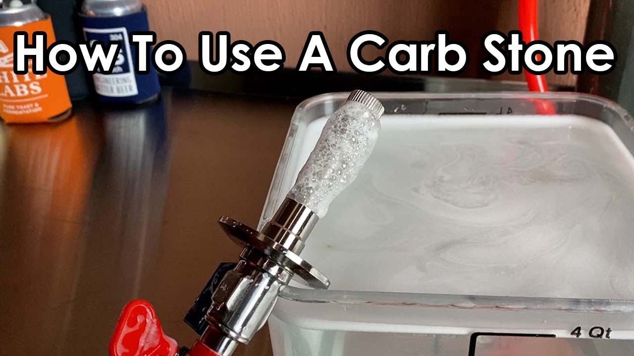 How to use a carb stone (wetting pressure)