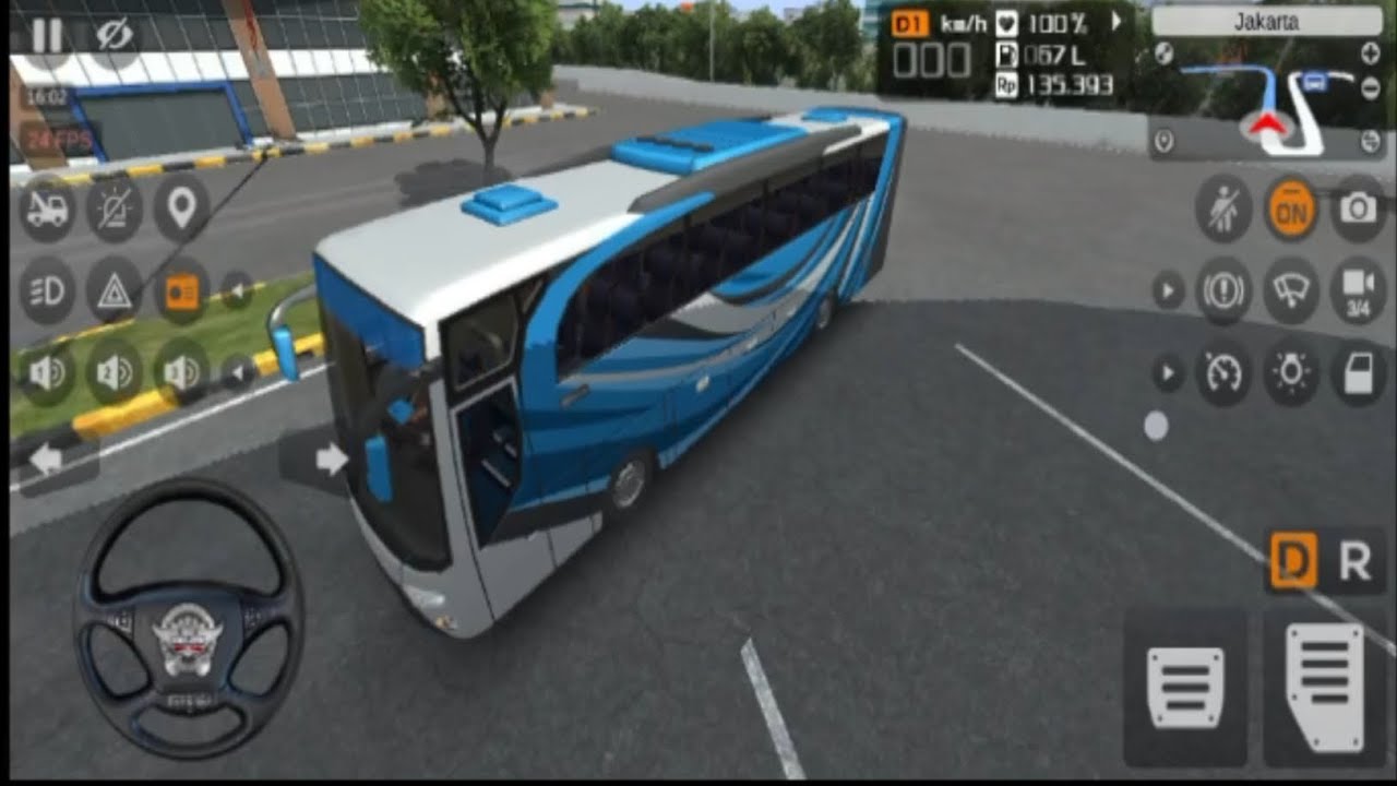 Volvo Bus Simulator 🚌 | City to Mountain Drive | University Student Trip Gameplay
