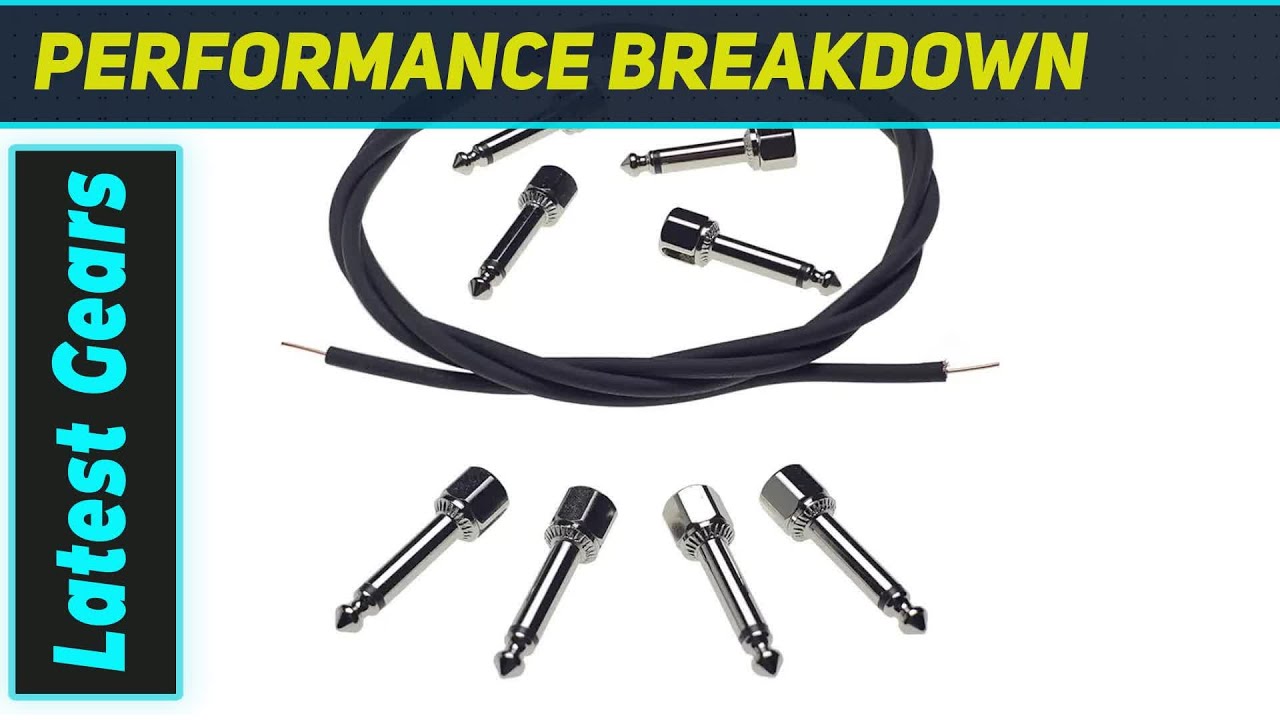 Evidence Audio Monorail SIS: The Ultimate Solderless Patch Cables