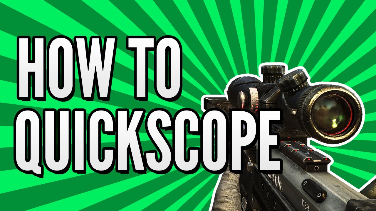 BO2 Sniping Tips: 