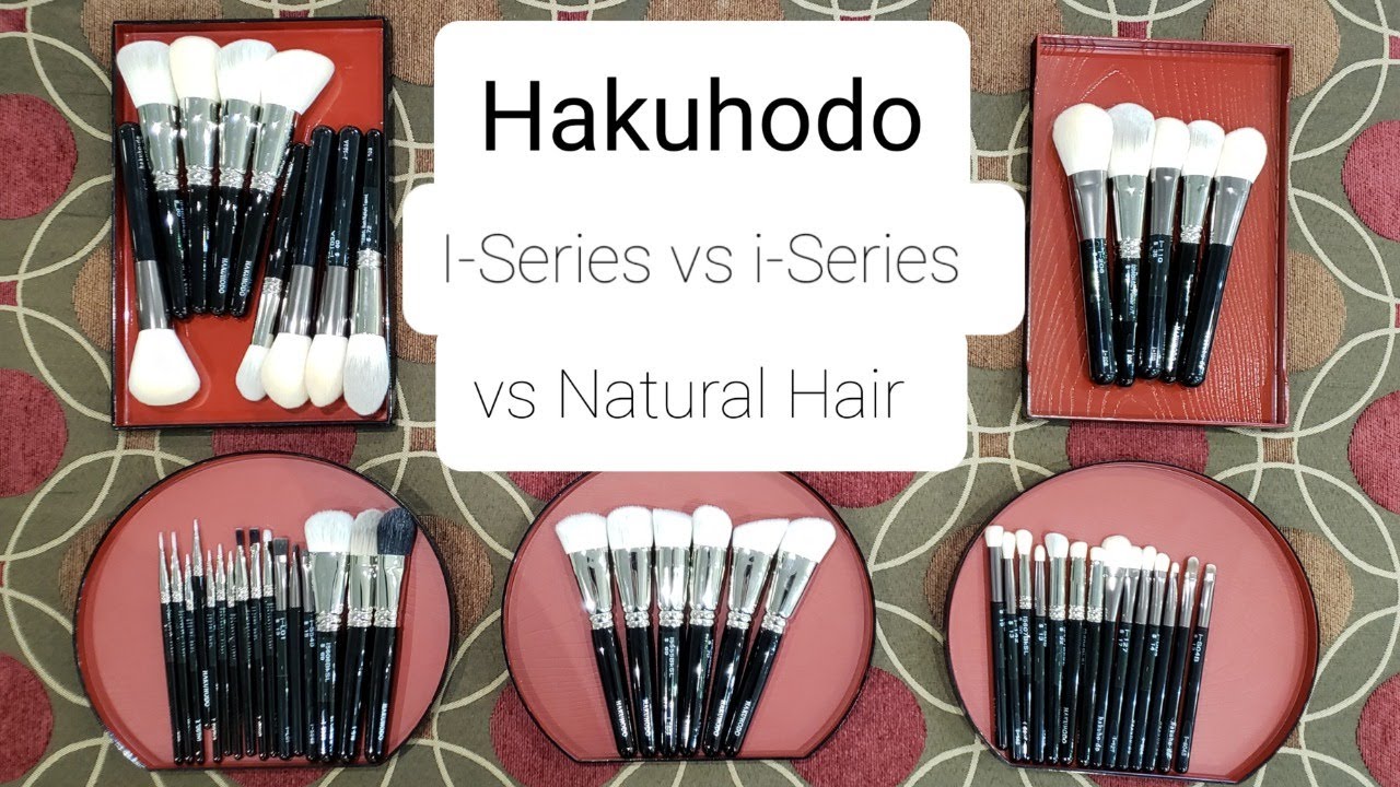 Future of Fude: Hakuhodo i-Series vs I Series, Overview & Comparison to Each Other, Goat,  Squirrel