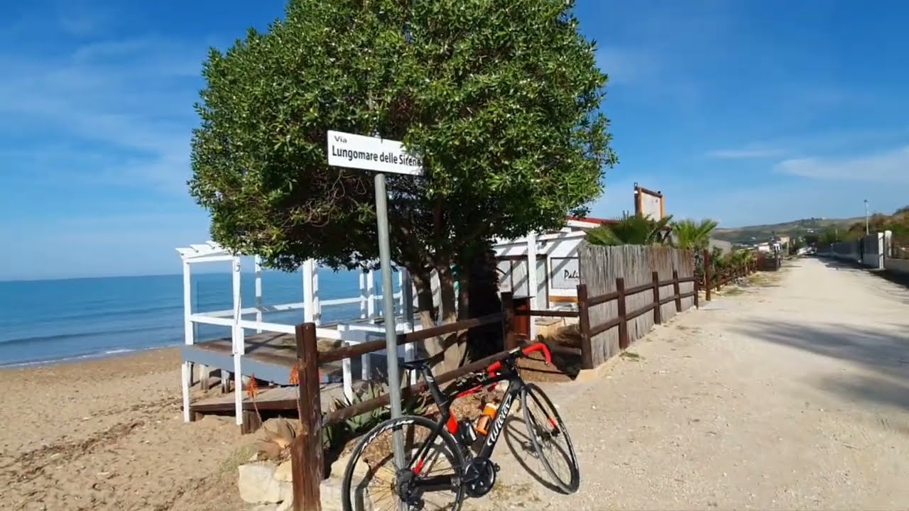 Spiaggia San Giorgio🚴23-04-23 Sciacca mare