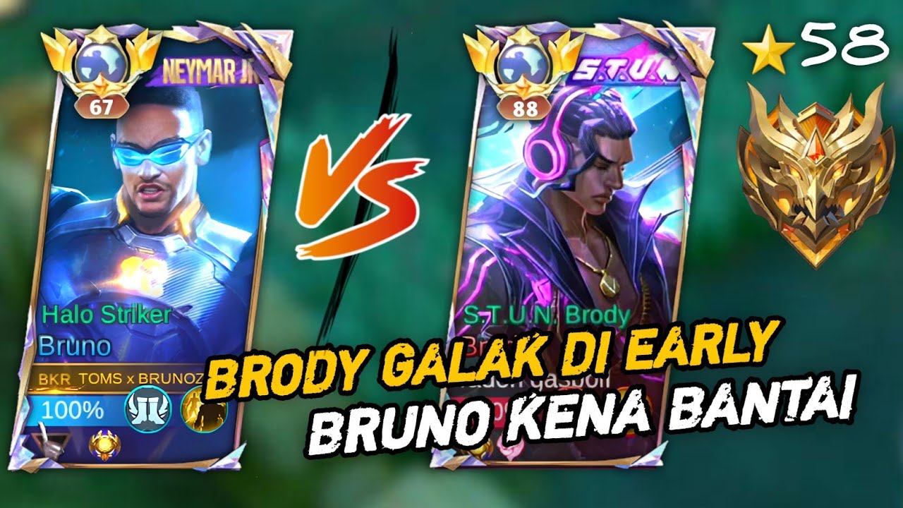 TIPS KETIKA BRUNO KENA BANTAI! BEDA LEVEL BISA DI KEJAR PAKAI TRIK INI!