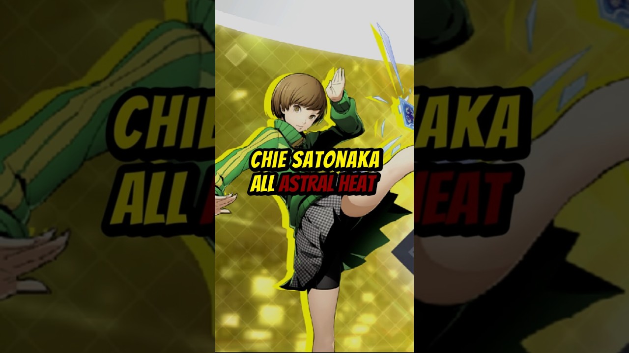 Chie Satonaka All Astral Heat | Blazblue Cross Tag Battle #defxgames #blazbluecrosstagbattle