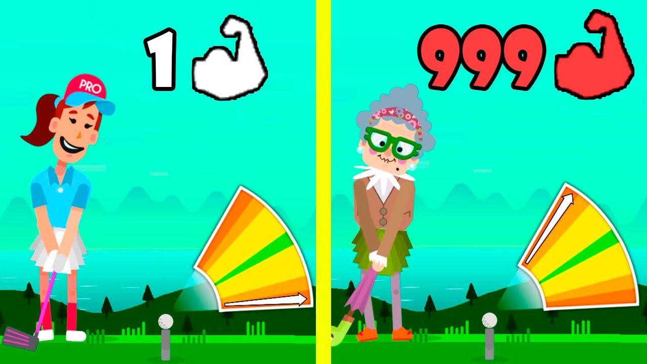 Golf Orbit! This Is The Strongest Golfer In The World! Fast Gameplay on iOS and Android