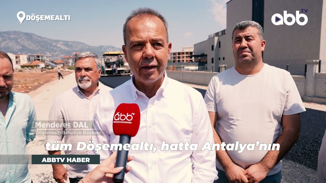 Döşemealtı'na 6 milyon TL'lik yol