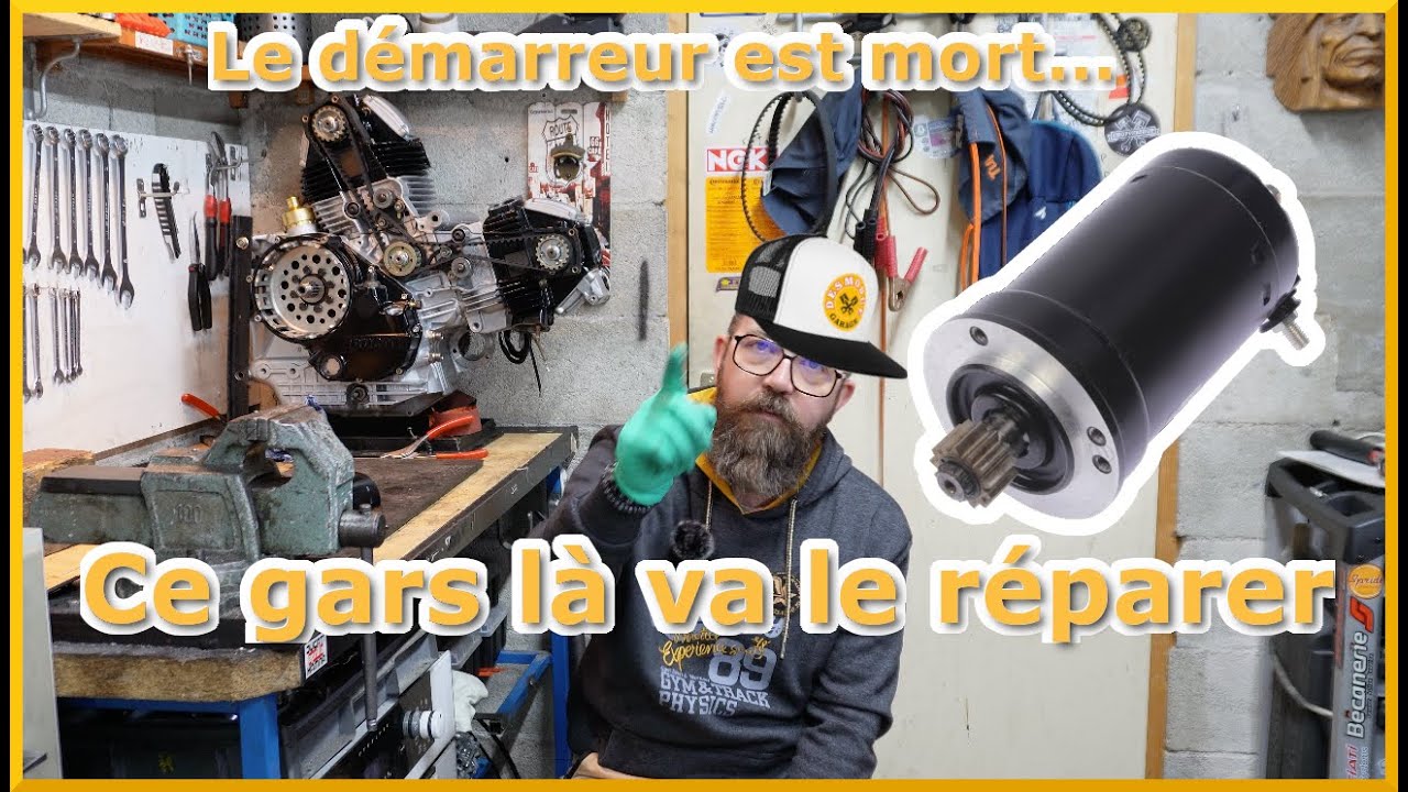 Comment reconditionner le démarreur d'une DUCATI