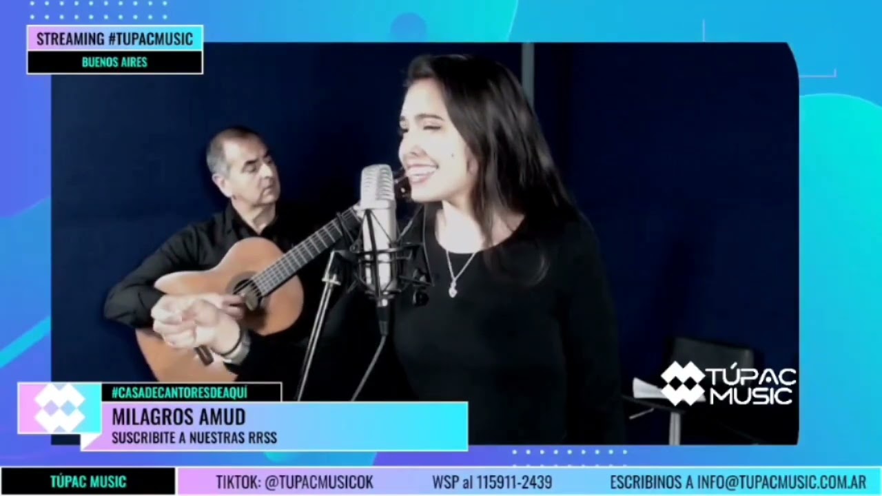 Milagros Amud - Contame una historia - Radio TÚPAC MUSIC