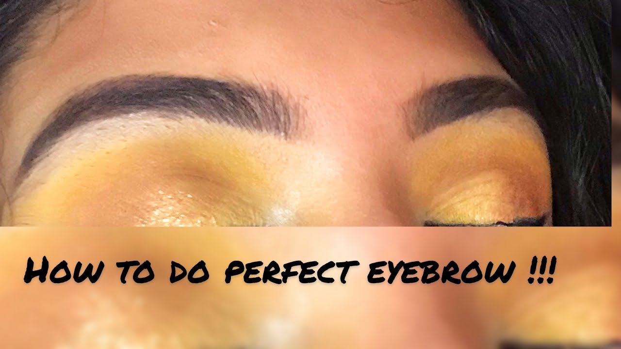 Perfect Eyebrow Tutorial|Everything you need to know|Shiminpromi|2020