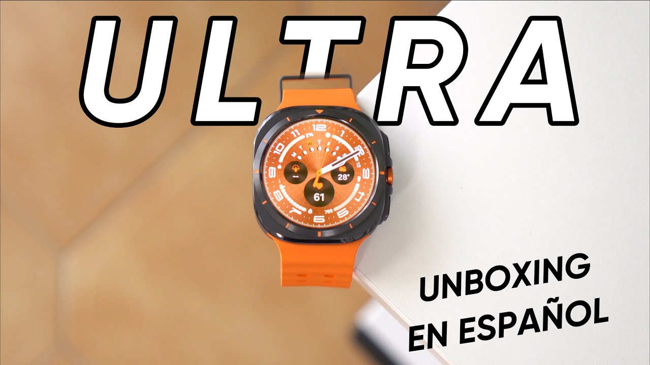 Samsung Galaxy Watch ULTRA ¡Unboxing en español! WOW