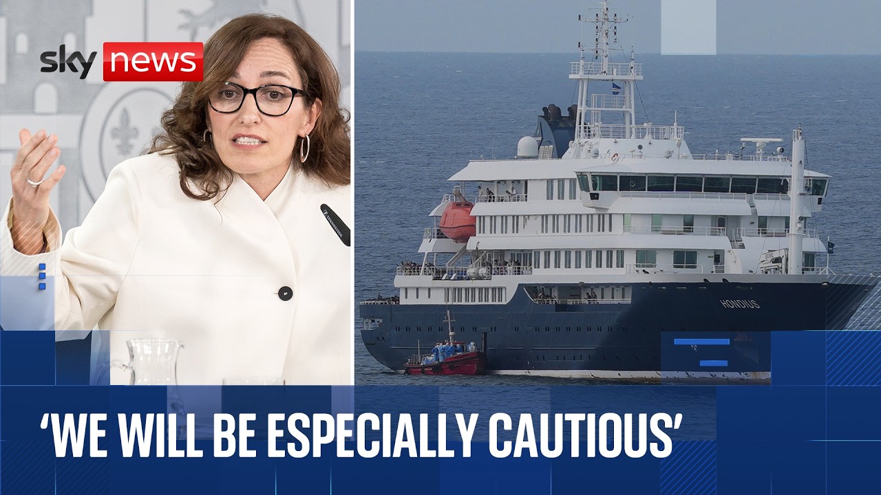 Spanish ministers asked about criticism from Canary Islands over handling of infected cruise ship