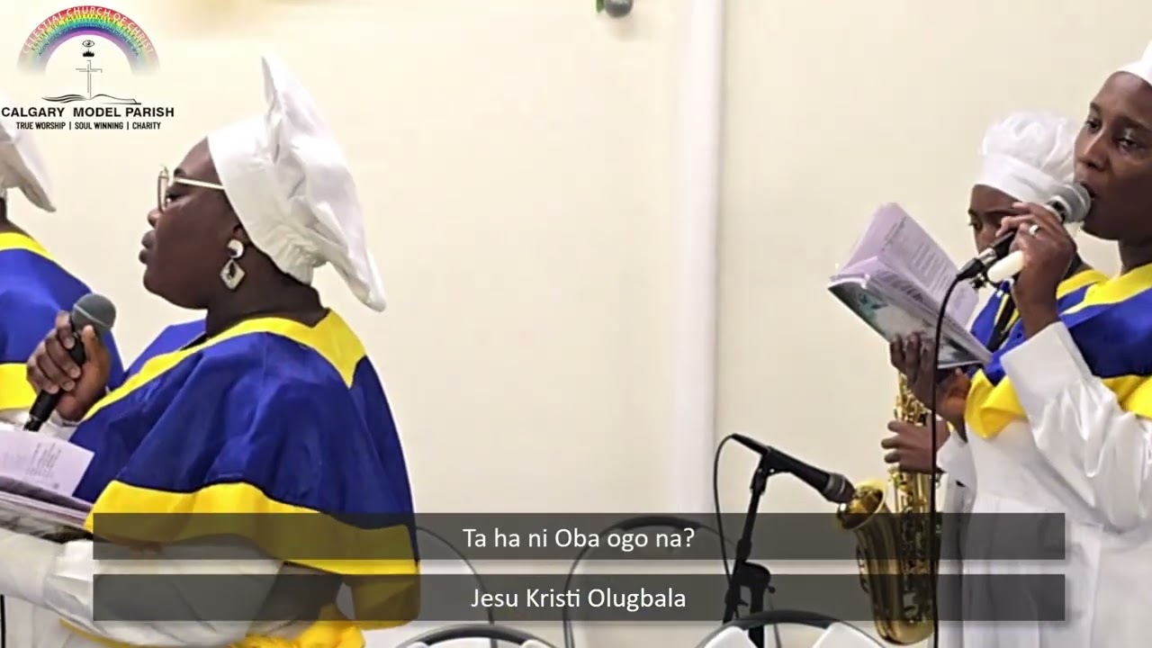 CCC Hymn 731 (E gbe ori nyin si oke e) with lyrics | CCC Calgary Model Parish #song #hymns #gospel