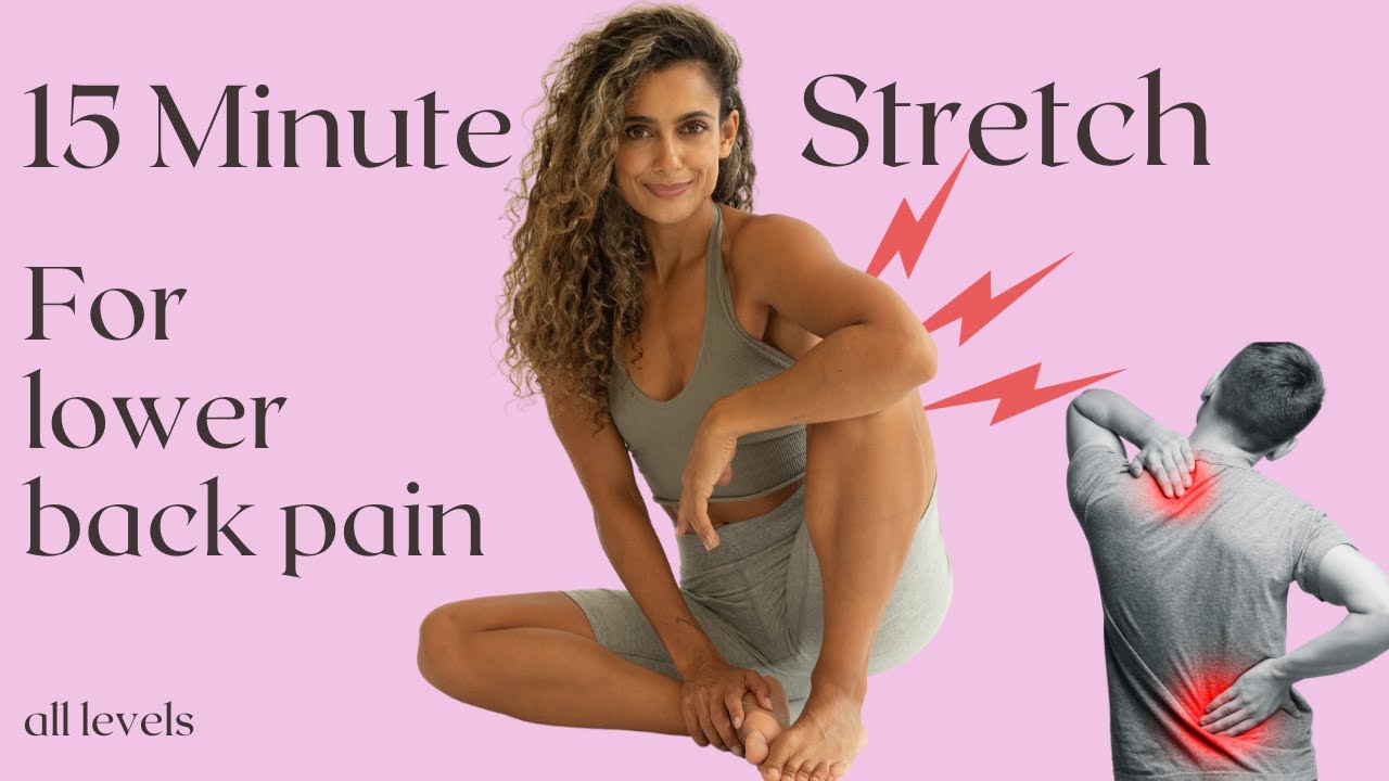 15 Minute Stretch for Lower Back Pain | Follow Along | Shona Vertue | Back Pain