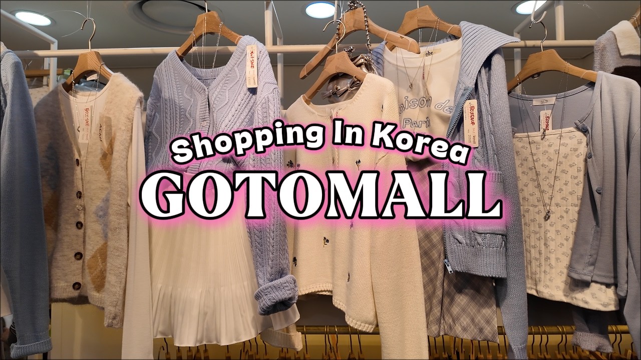 Gotomall Spring 2026🌸 | Shopping in Korea | The Largest Underground Mall🩵