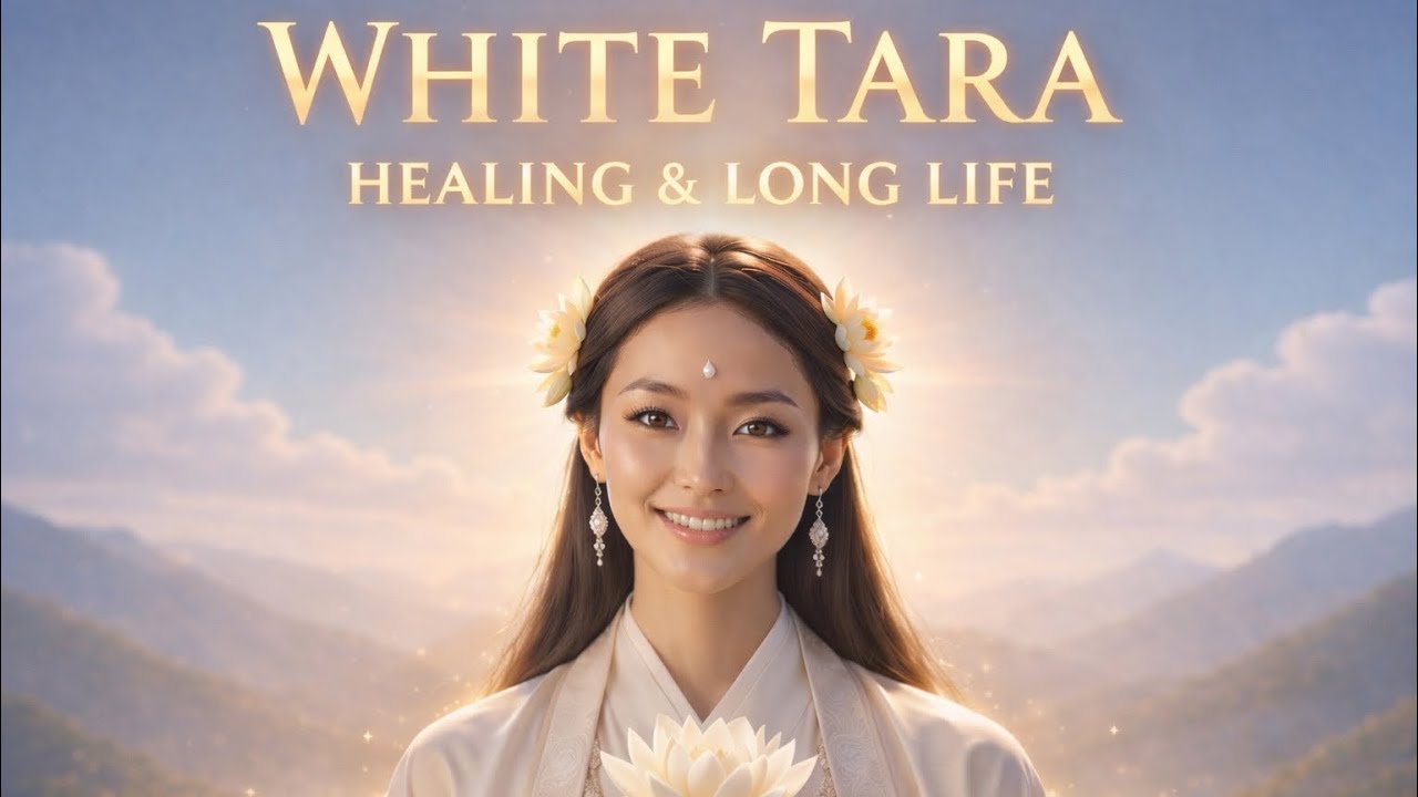 White Tara Healing Mantra • 23 Min Sacred Tibetan Meditation