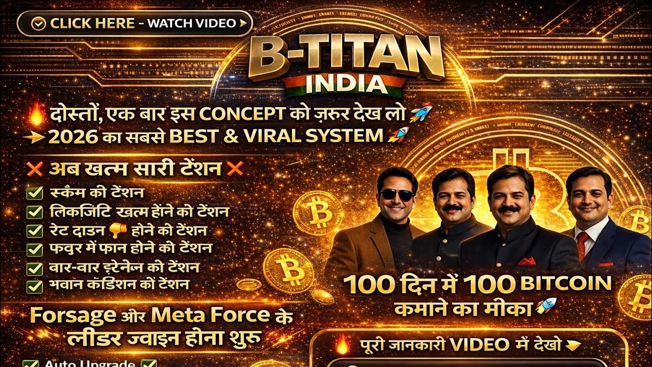 B- Titan | B- Titan full business plan | B-Titan india | Meta force | Forsage | Decentralised plan