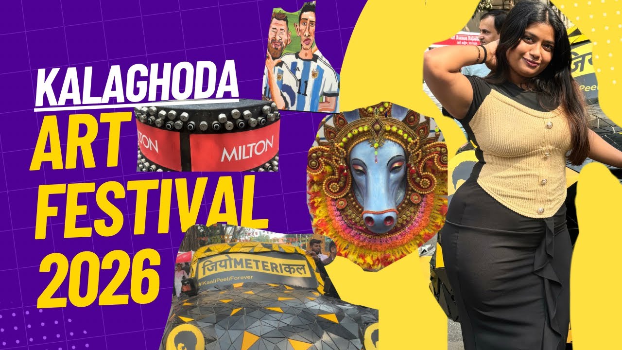 Kala Ghoda Festival Mumbai 2026 | Art, Food & Fun Vlog