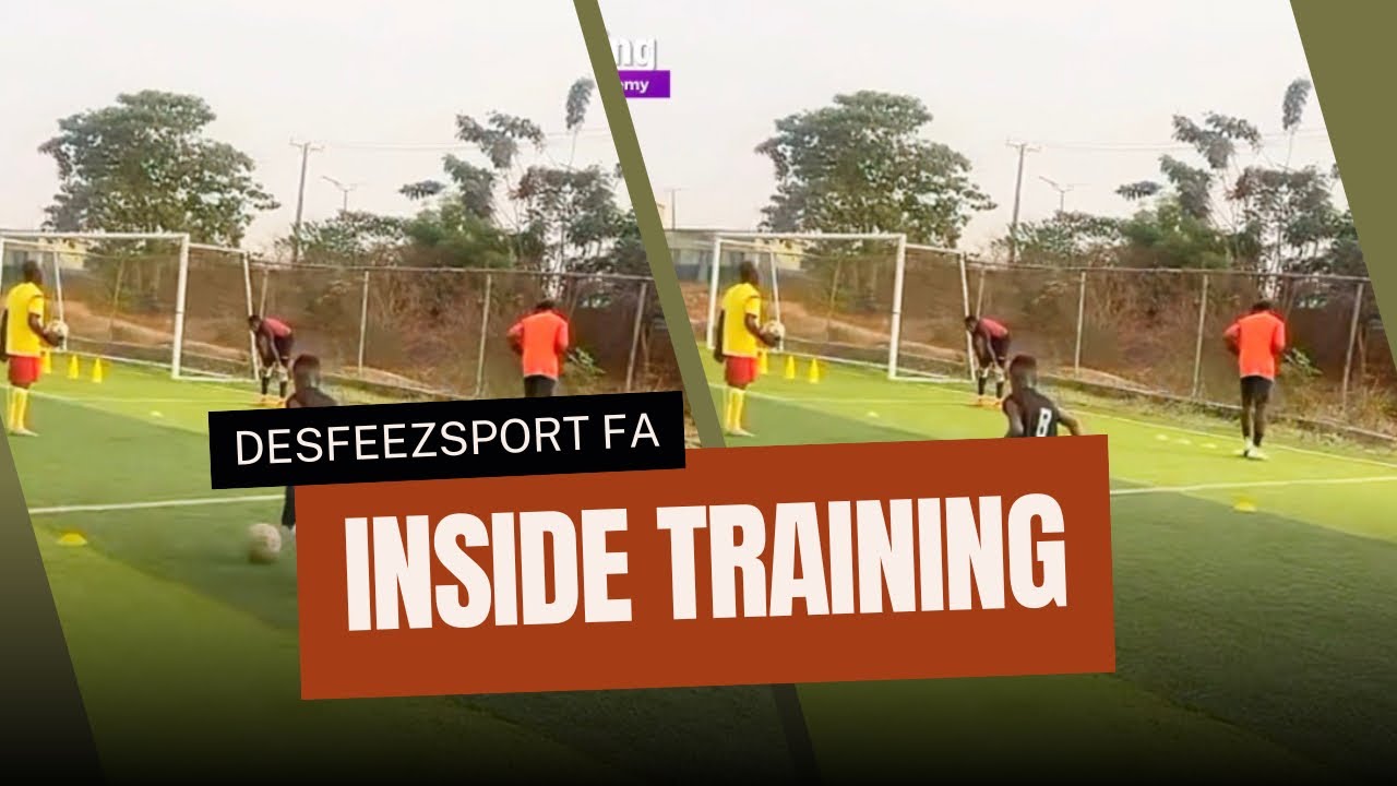 Training vibes: sweat, smiles, teamwork.. Follow our sponsor @desfeez.style #football | #training