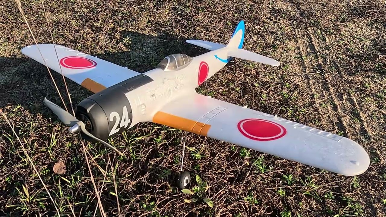 KI84 - maiden tani samolot RC z Aliekspress - en subtitles