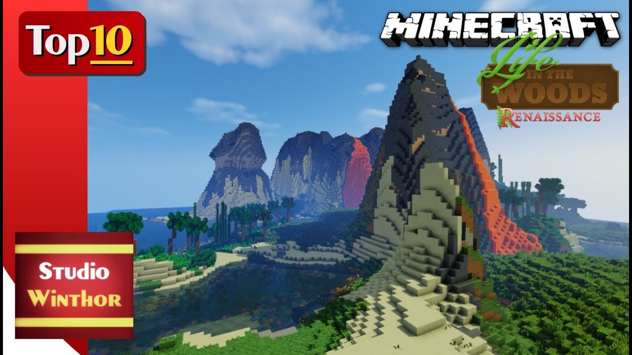Top 10 - Seeds || No. 002 || Minecraft - Life in the Woods - incl. Map-Downloads for later Versions