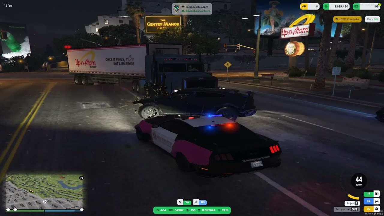 BRACA BLIZANCI NAJBOLJI VOZACI LSPD-a | Balkan Vortex RP |