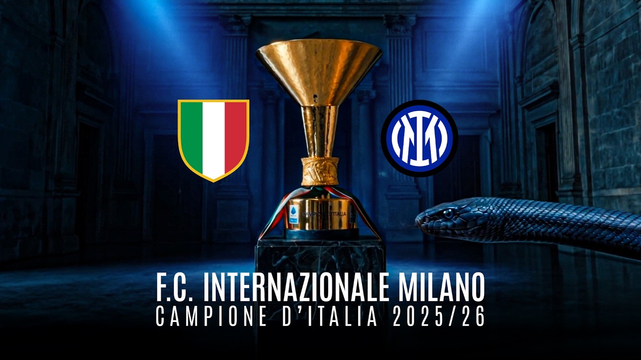 INTER Are Serie A Champions | Serie A 2025/26