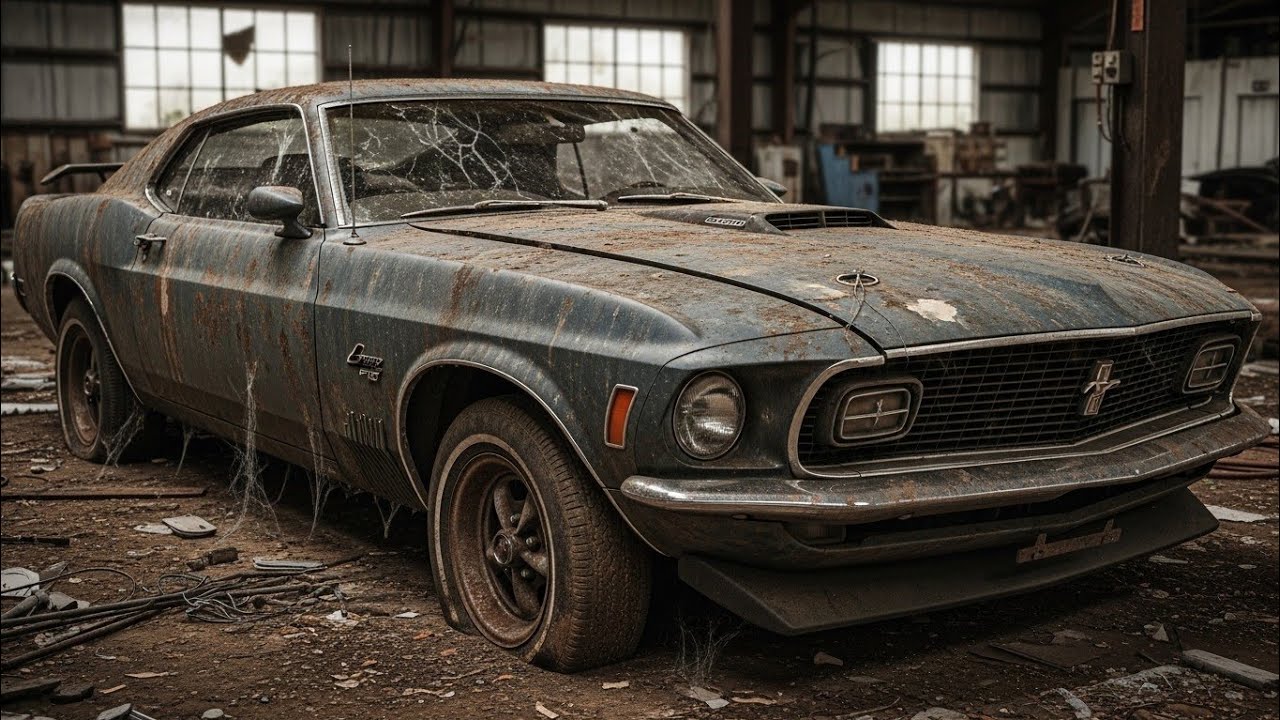 ASMR Car Restoration! 1970 Ford Mustang Full Restoration TotalDisrepair→LookingNew