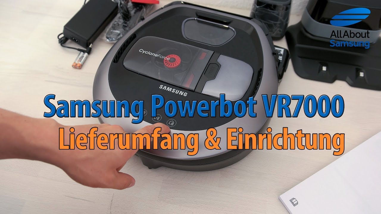 Samsung Powerbot VR7000 Saugroboter - Unboxing und Einrichtung [Teil 1]