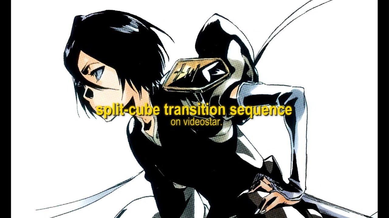 split-cube transition sequence | advanced videostar tutorial