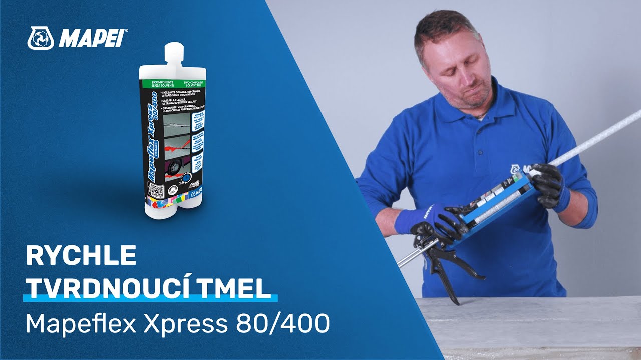 Jak používat Mapeflex Xpress 80/400 | Kompletní návod | MAPEI Na jistotu