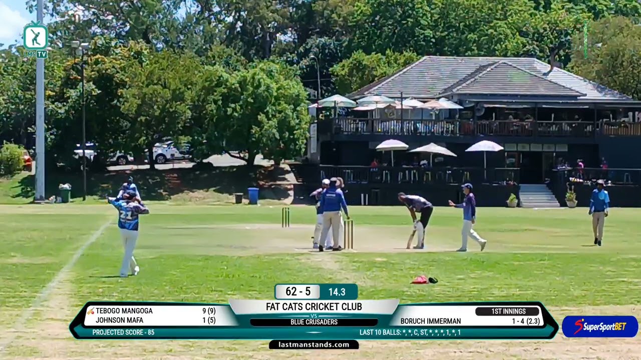Match Highlights: Blue Crusaders Vs Fat Cats Cricket Club