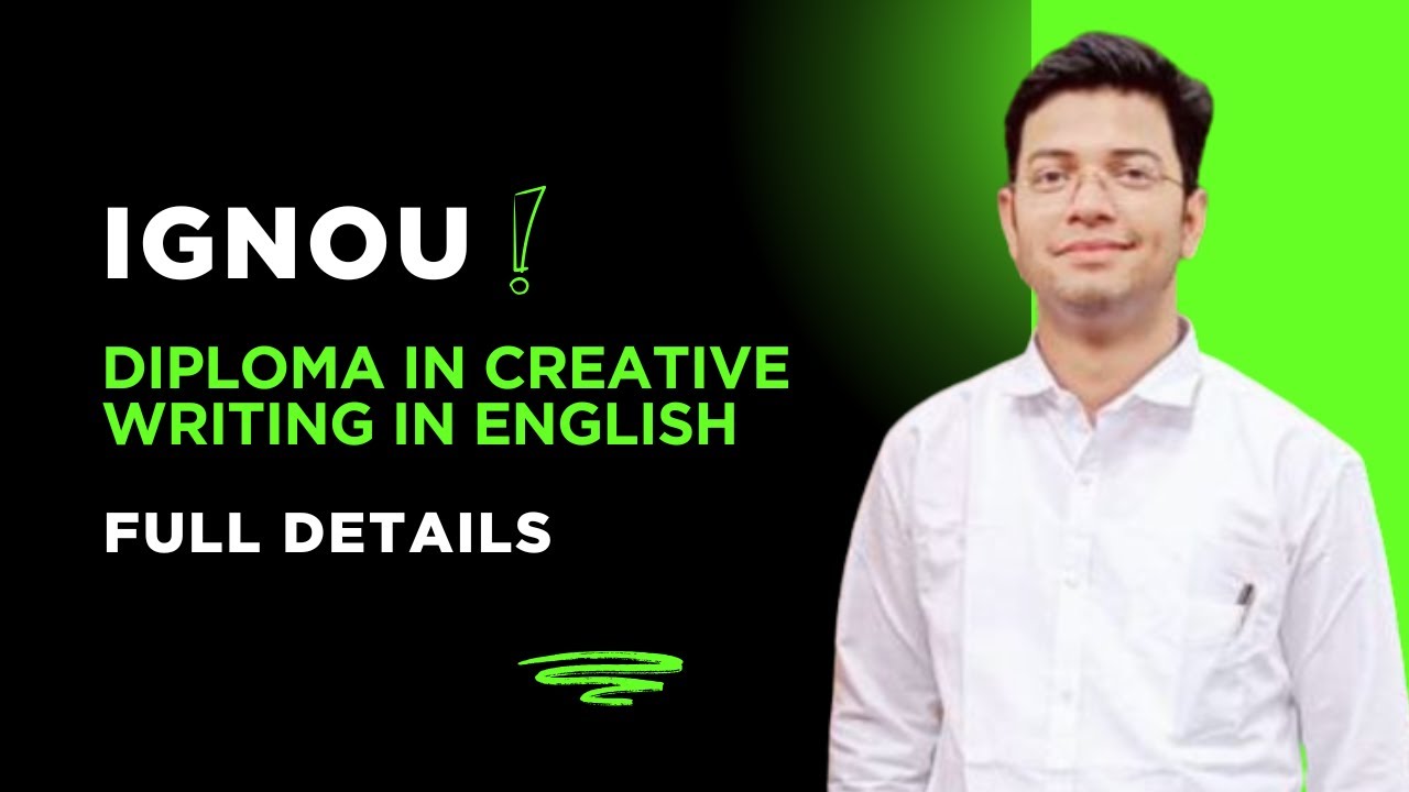 IGNOU Diploma in Creative Writing in English(DCE) IGNOU