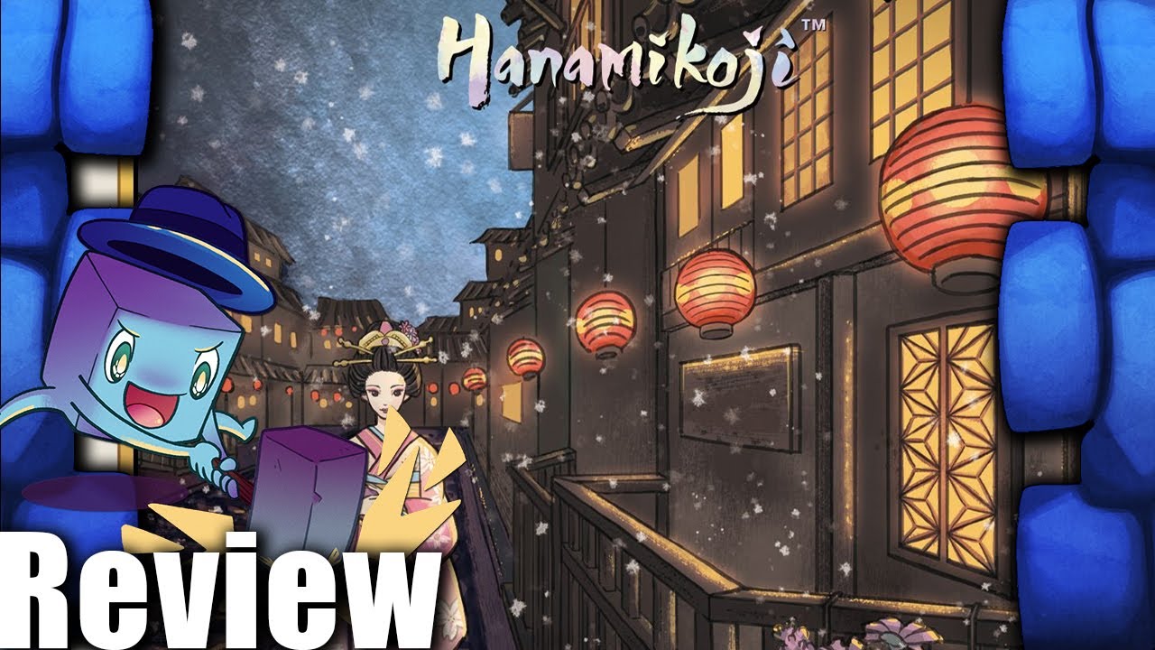 Hanamikoji Review - with Tom Vasel