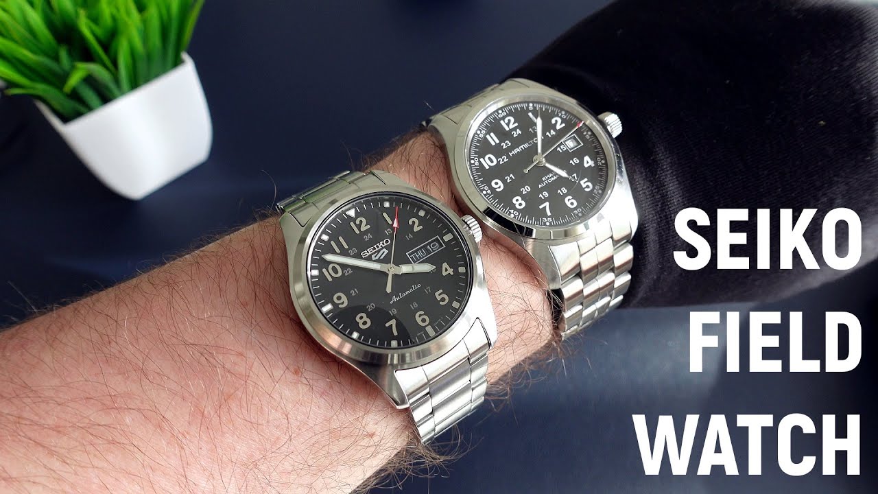 Лучшие бюджетные полевые часы - Seiko 5 Sports “Field Watch” SRPG27 vs Hamilton Khaki Field