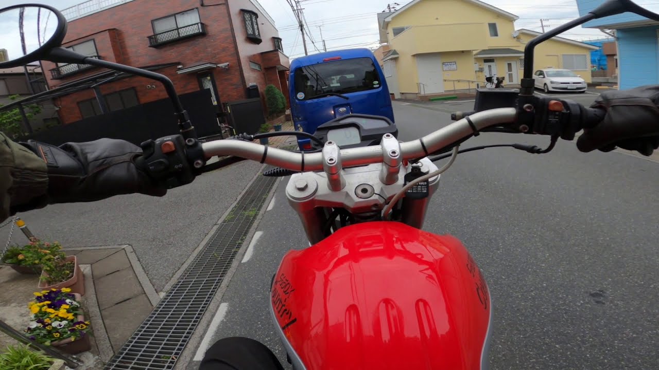 バイク屋の騎乗動画　G650Xカントリーで、車両をお借りに伺います。