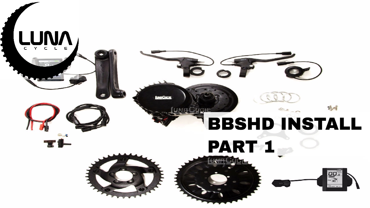 Luna Cycle BBSHD 1000w Bottom Bracket  Installation
