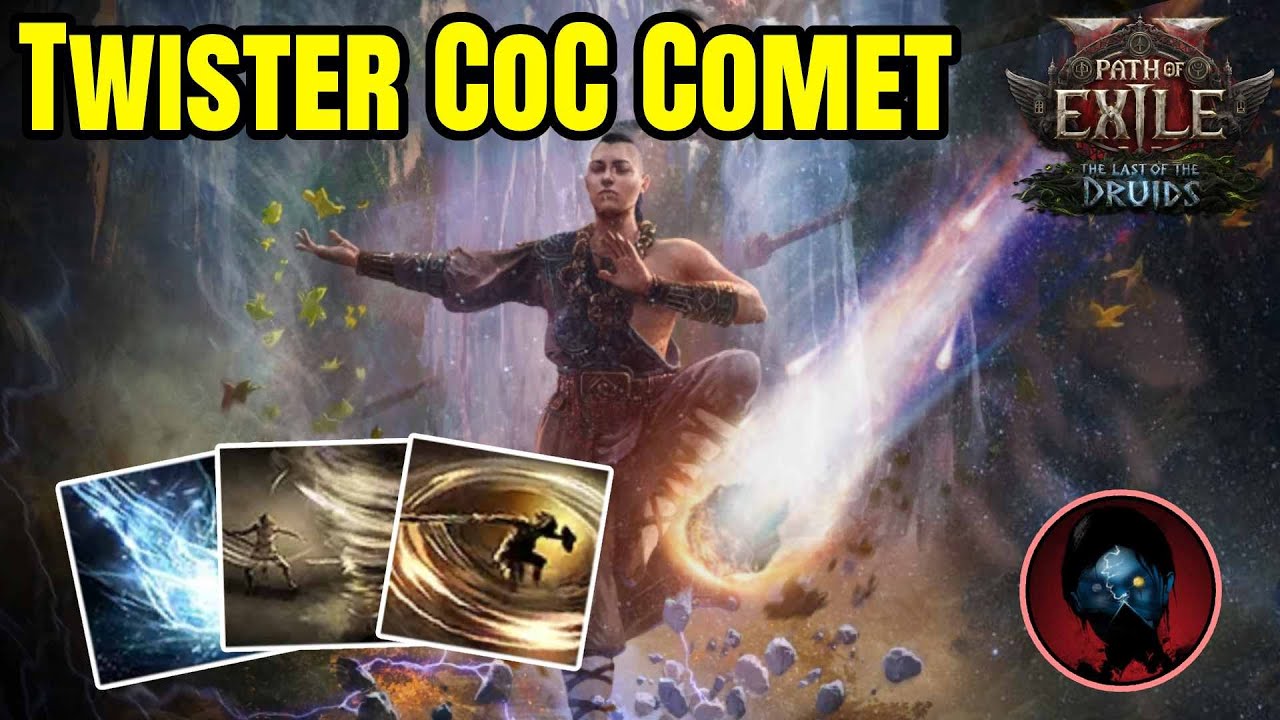 0.4 - Whirling Slash/Twister CoC Comet | Monk Invoker - Showcase