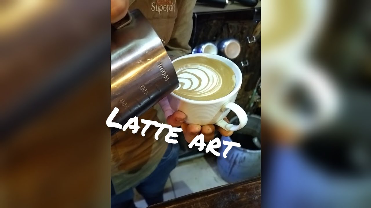 make 2 great latte art 🔥😍 