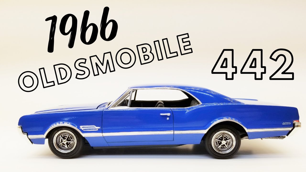 The 1966 Oldsmobile 442 1/25 Scale by AMT is Complete!!