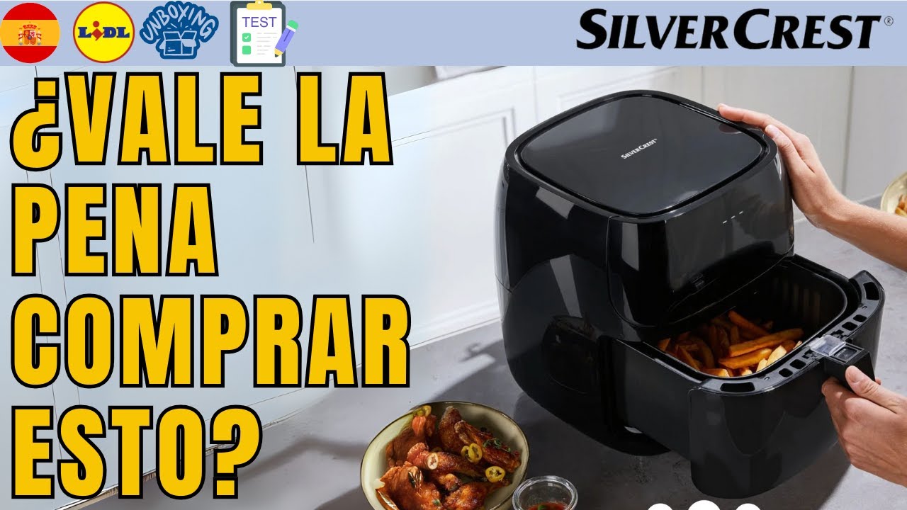 FREIDORA DIGITAL DE AIRE CALIENTE XL SilverCrest SHFD 2150 A3 ESPAÑA ESPAÑOL LIDL