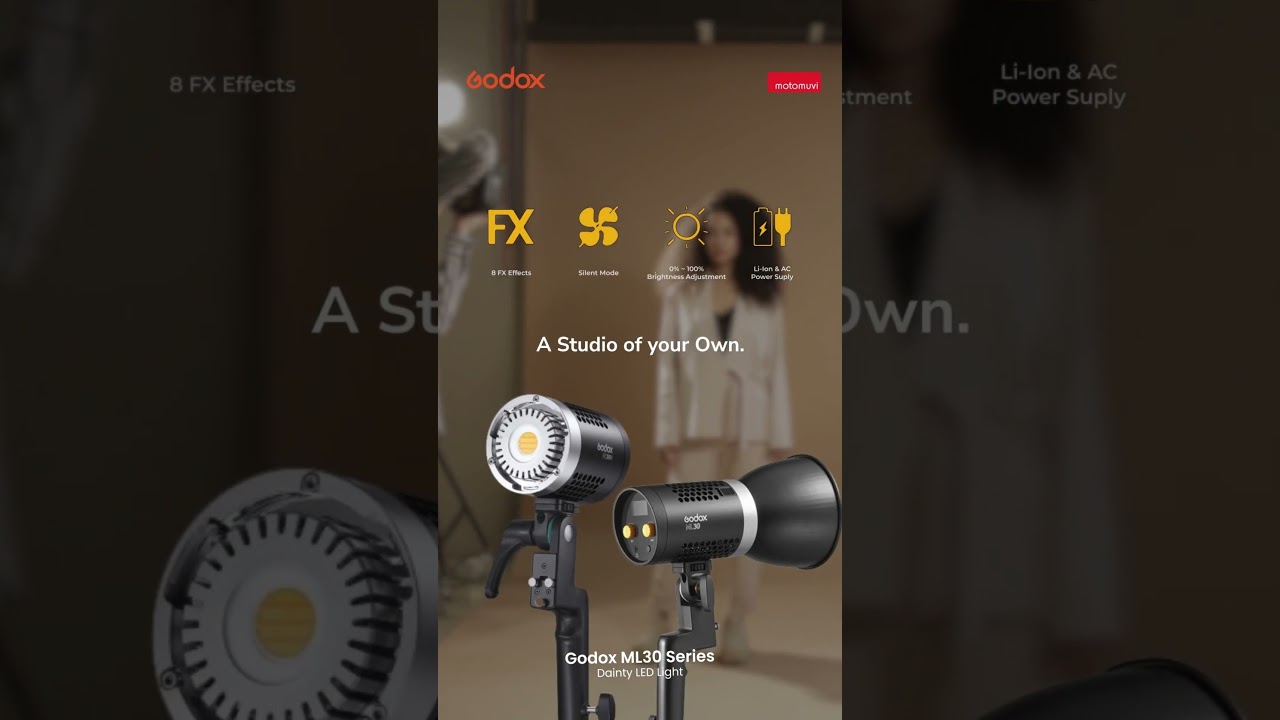 Godox ML30 &  ML30Bi
