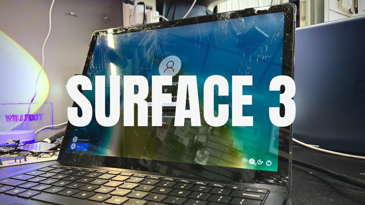 How To Replace A Microsoft Surface 3 Screen - Detailed