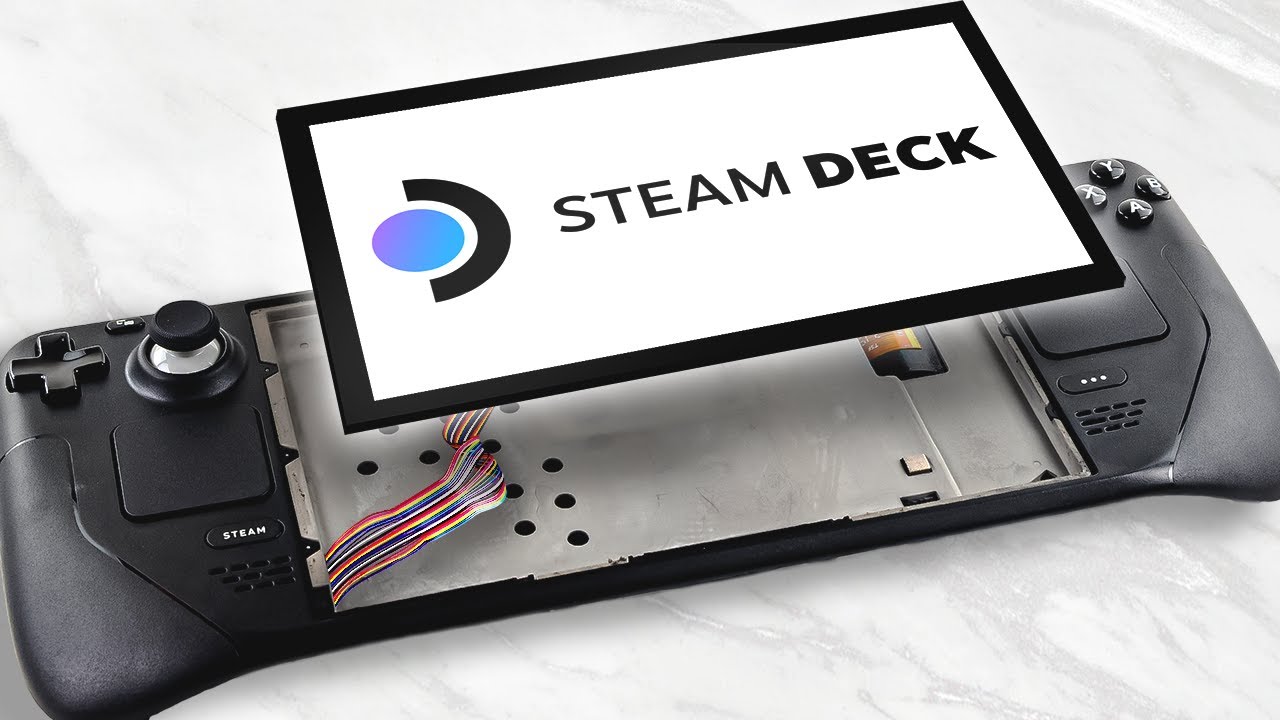 Замена экрана Steam Deck