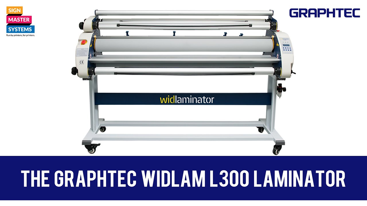 The Graphtec Widlam L300 Laminator