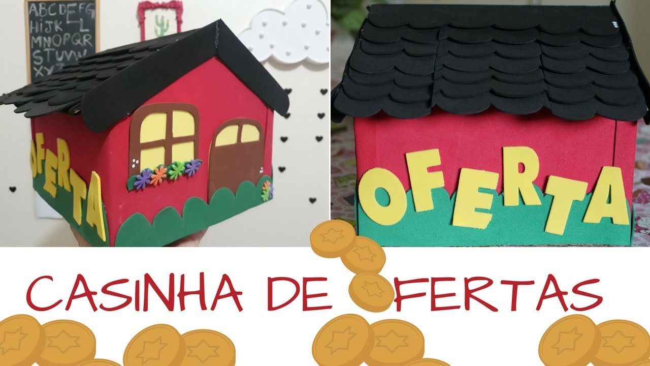 PASSO A PASSO OFERTÓRIO DE CASINHA | OFERTAS | Ester Carolina {♡}