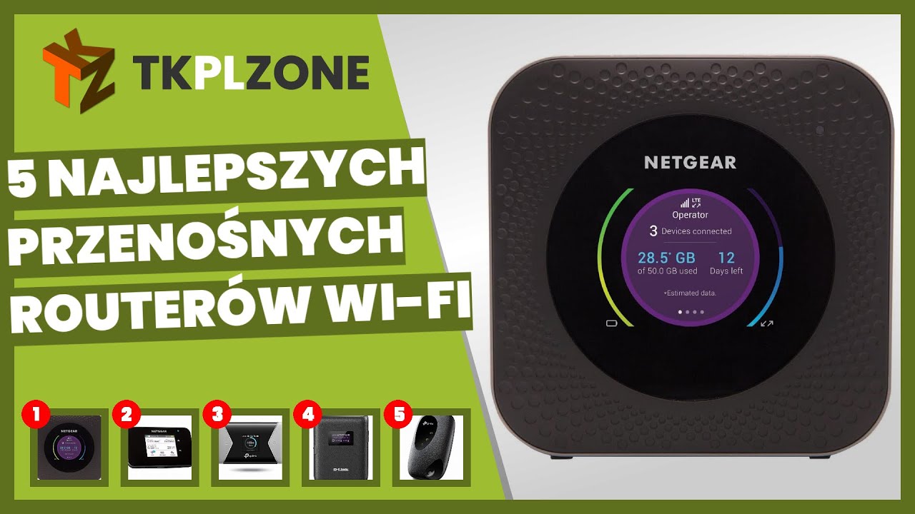 5 najlepszych przenośnych router&oacute;w Wi-Fi