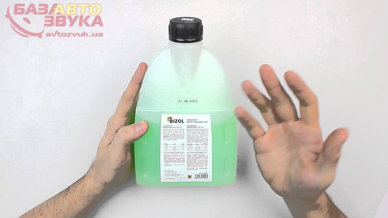 Омыватель стекла BIZOL Winter Screen Wash -80C (B1290) зимний концентрат avtozvuk.ua